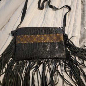 Tassel Leather purse
